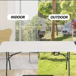 Brand New 6 Foot Folding Tables $36