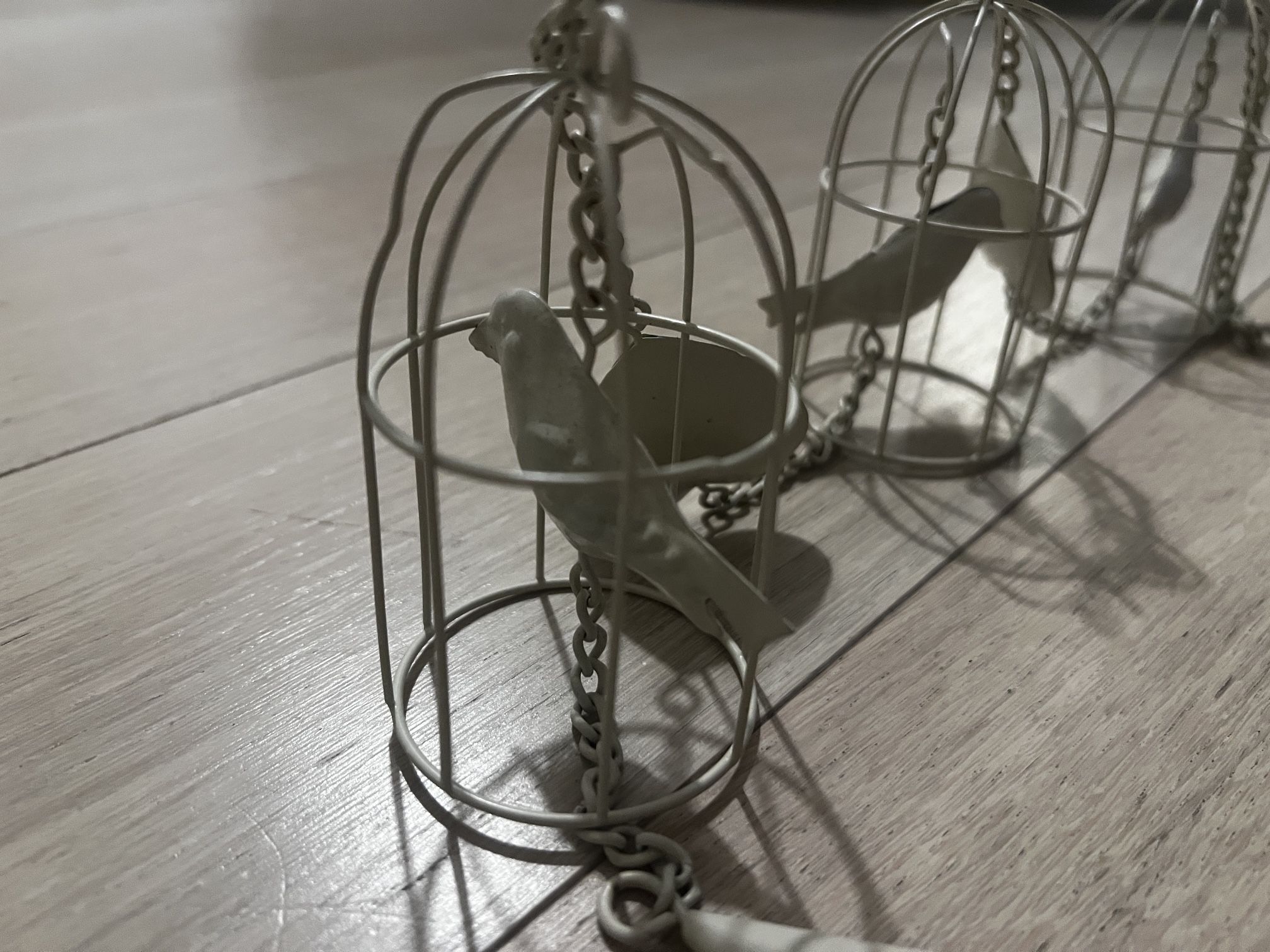 Hanging Birdcage Garland