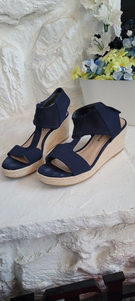 Black Wedges 9.5