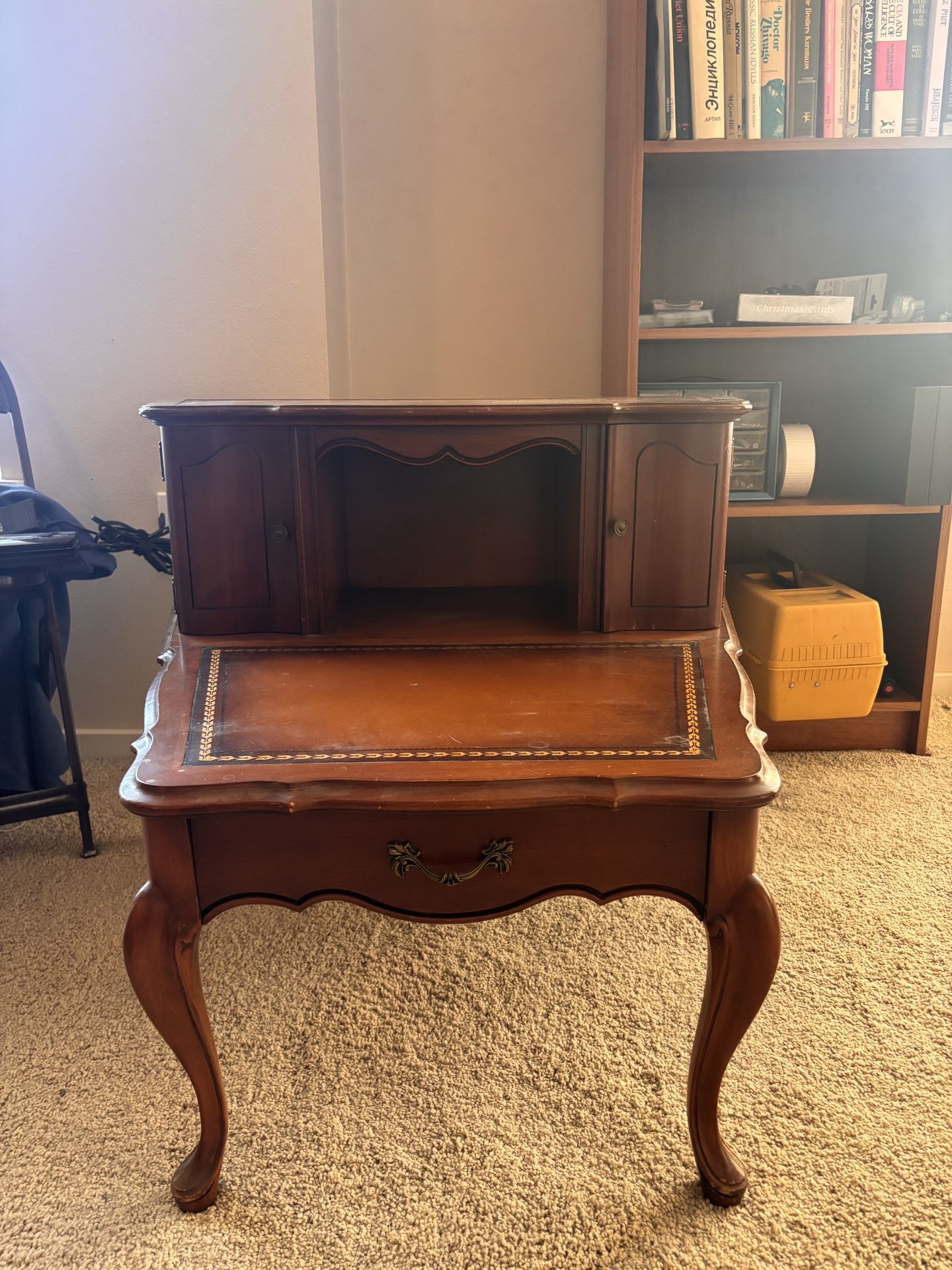 Vintage Two-Tier Side Table