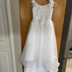 BRAND NEW Flower girl Dress/ White Toddler Dress 2t/3t 