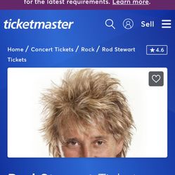 Rod Stewart Tickets Tonight 
