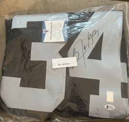 Bo Jackson Auto Jersey 
