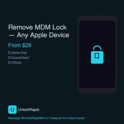 Remove MDM Profile — Fast & Permanent