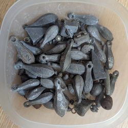 lead fishing weights