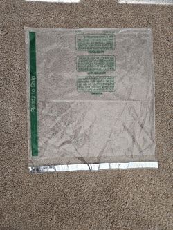 16x16 Ready To Ship Prep Clear Poly Bags