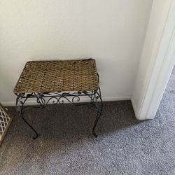 Wicker Decorative Table 