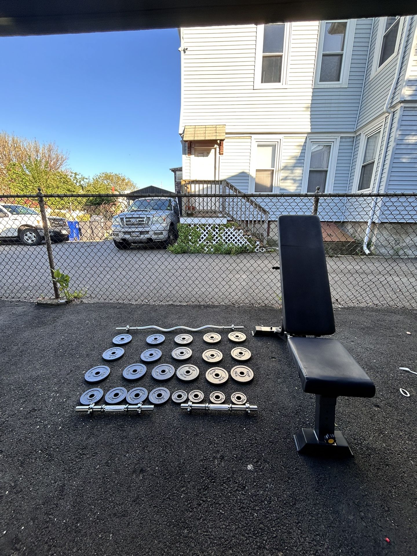 weights and bench Combo