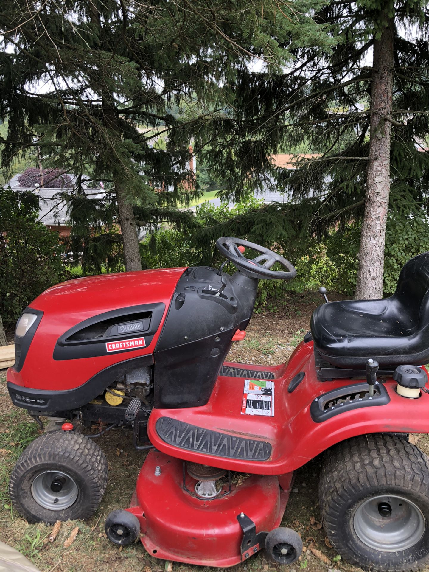 Craftsman T4000 lawn tractor low hours, runs cuts, but bad tranny or?