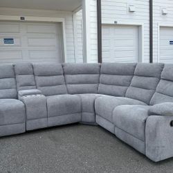 🛋️Sectional Couch/Sofa - Recliners - Gray - Delivery Available 🚛