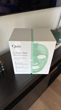 Qure led light therapy mask red light therapy mask