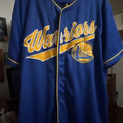 Warriors Baseball Jersey