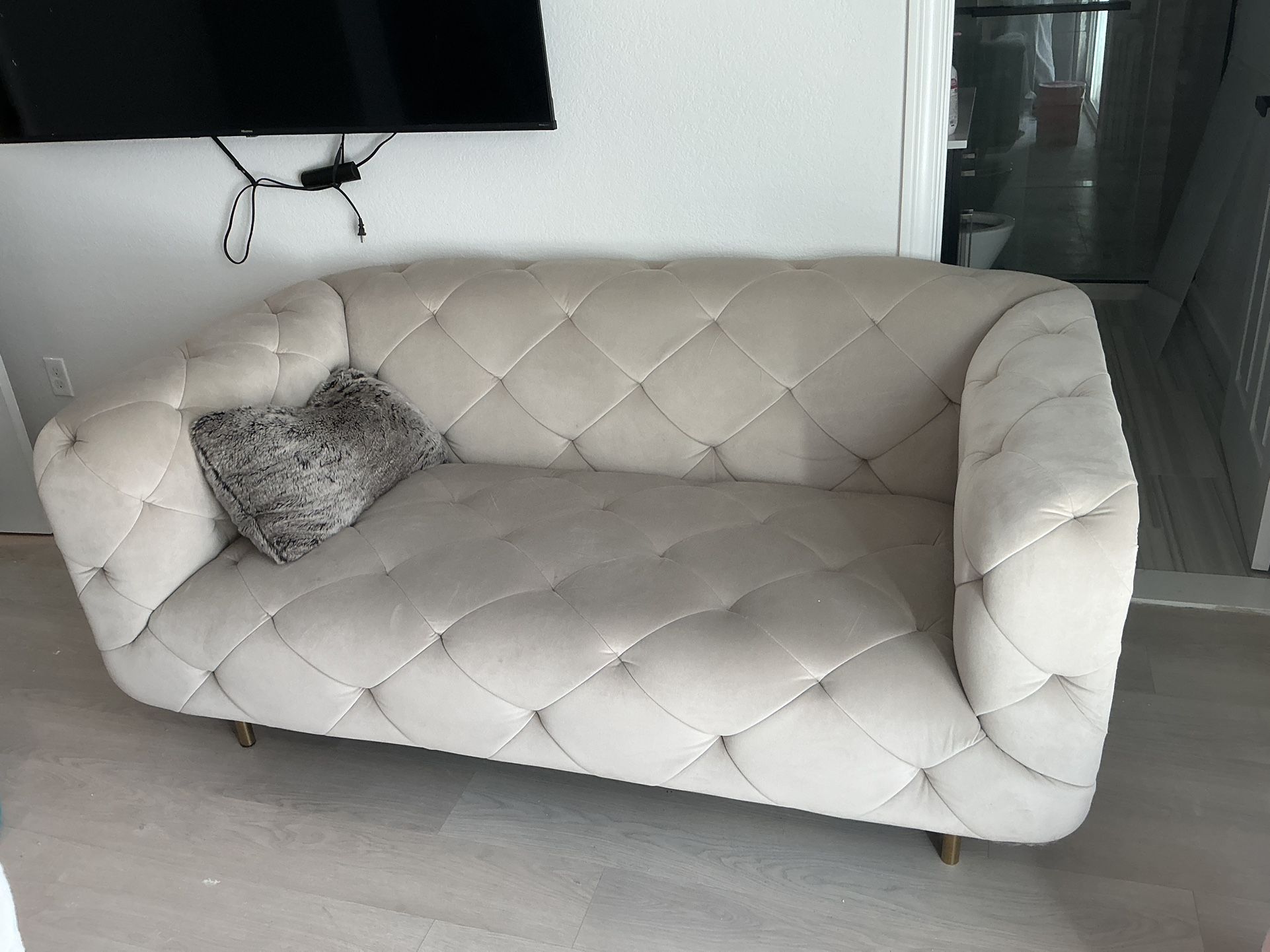 Comfy Grey Sofa