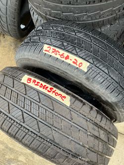 275-60-20 Bridgestone tires