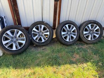 Set of 4 Honda Alloy Wheels with Tires