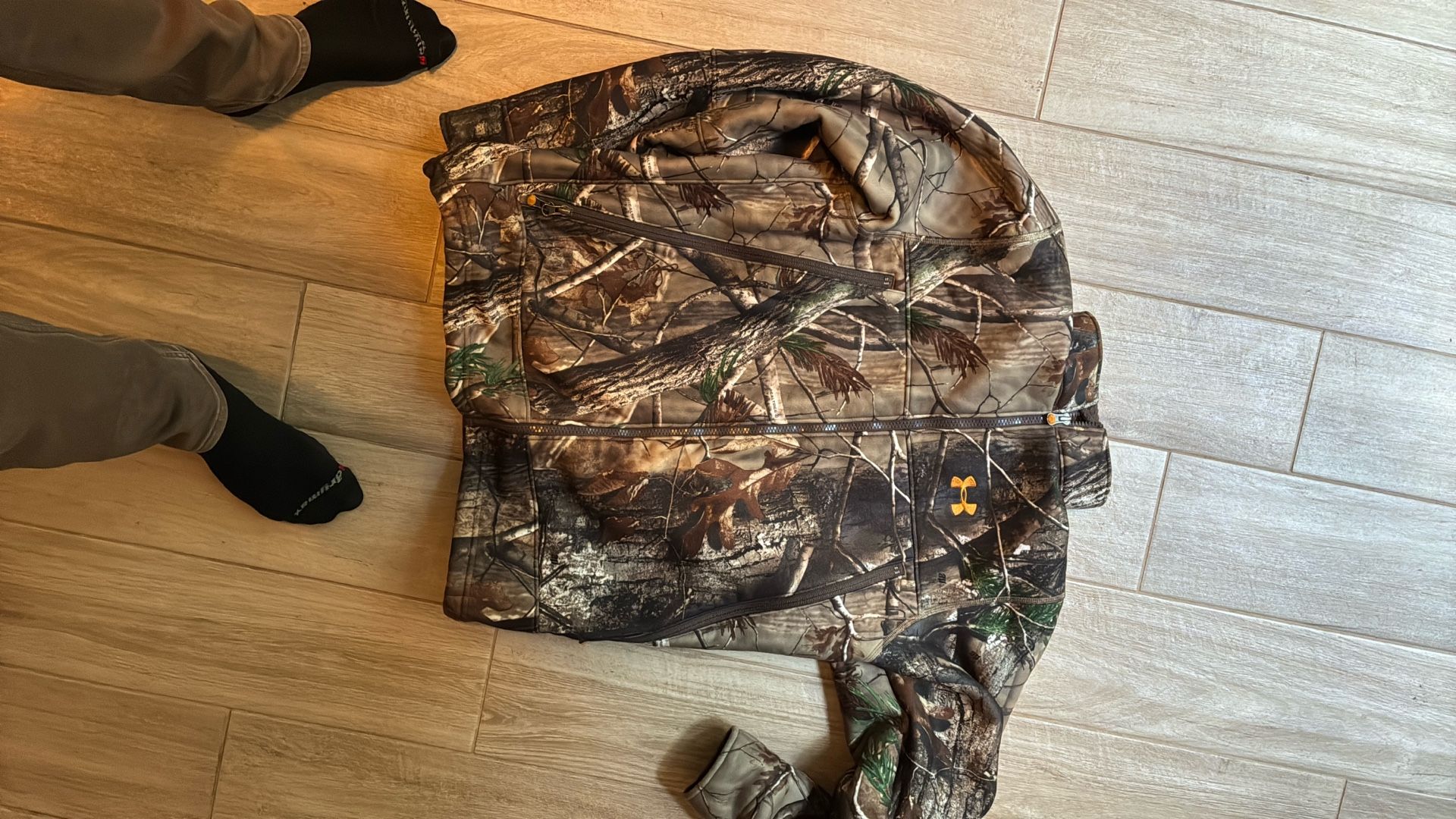 Hunting Camo Under Armour Pants, Jacket, Fleece