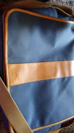 Coach Blue Diaper Bag