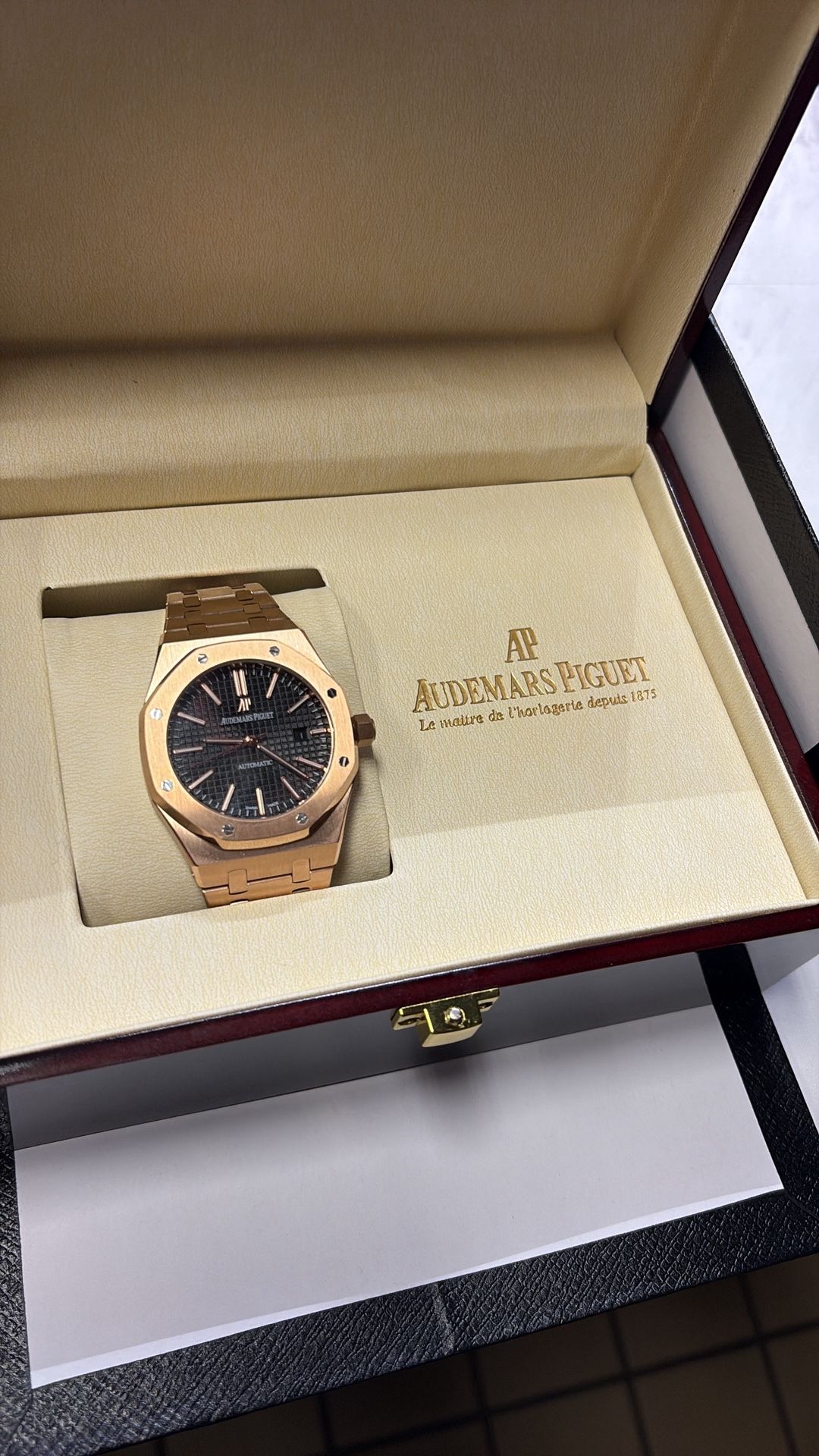 AP Rose Gold And Black