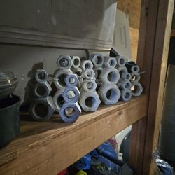 Snow Man Made Of Metal 