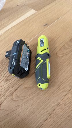 Ryobi 18V Screwdriver with 1.5Ah Battery