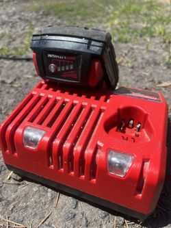 Milwaukee M18 Battery And Charger 