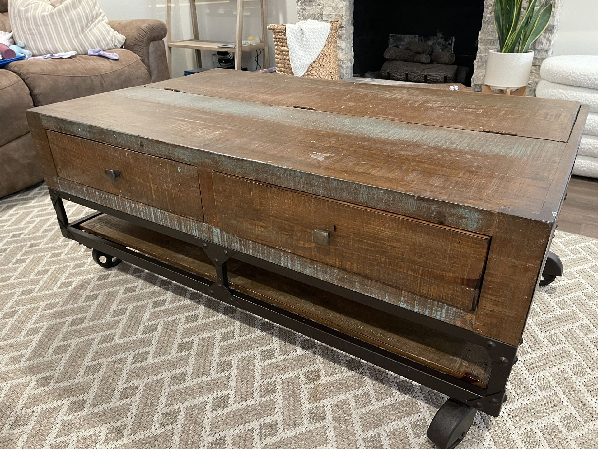 Rustic Coffee Table 