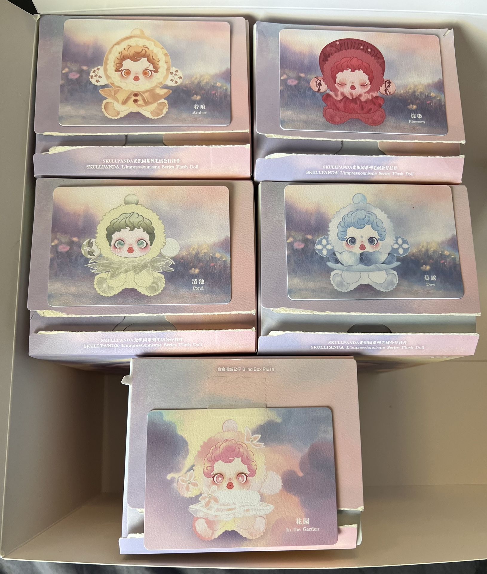 SkullPanda L’impressionnisme - Amber, Blossom, Dew