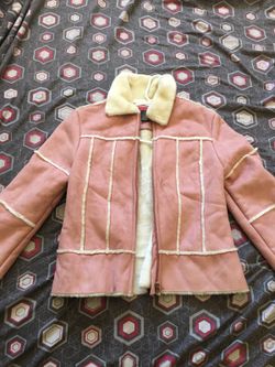 Winter suede jacket