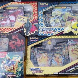 Pokemon Crown Zenith Sealed Lot