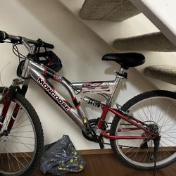 Aluminum Mongoose Mountain Bike 