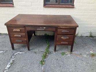Solid Wood Antique Desk