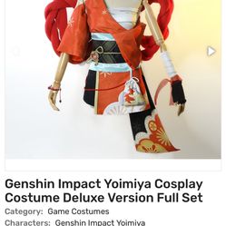 Yoimiya Cosplay Costume 