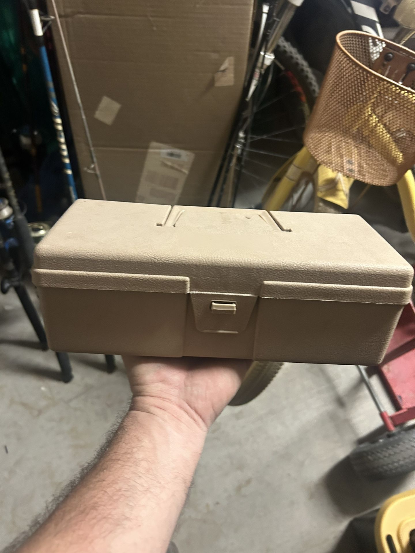 3 Tackle Boxes , Lazy Susan, Fishing Poles