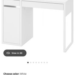 IKEA White Desk Model “MICKE”