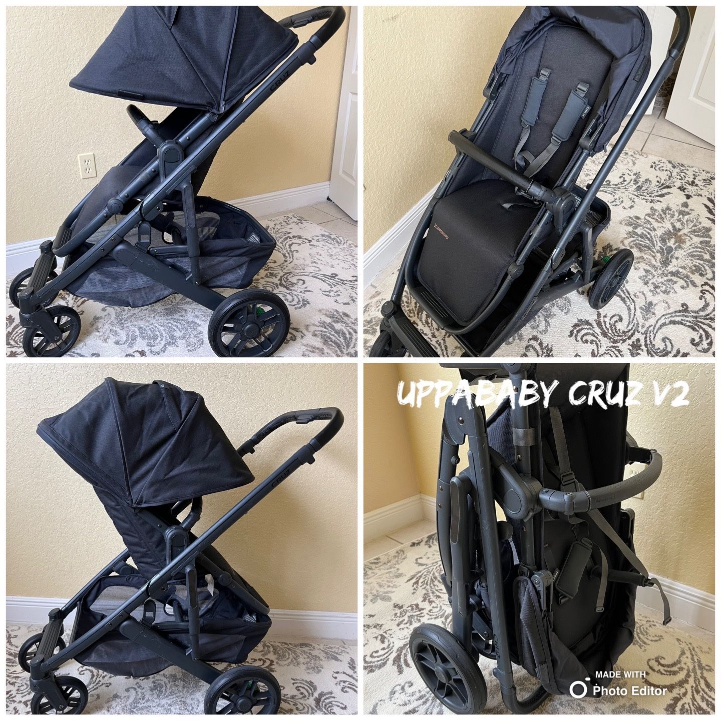 Uppababy Cruz V2 Like New stroller