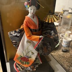 Vintage Kiugetsu Doll  (Korea Japan)