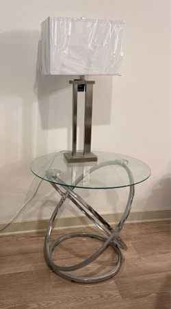 Tables 3 + 2 LAMPS  (2 for corners 1 center + 2 lamps)