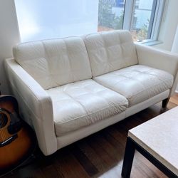 Sofa Coach - Genuine Leather From Restoration Hardware 