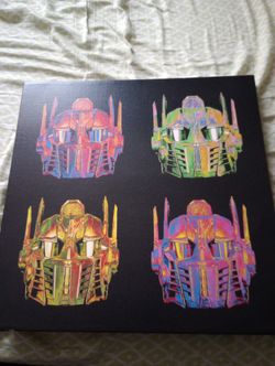 Optimus Prime Painting