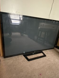 65” LG Flat Screen With Remote/Powercord