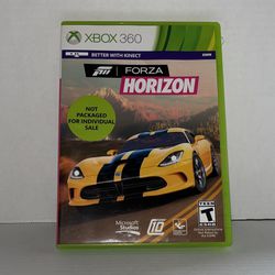 Forza Horizon Xbox 360 Kinect Edition