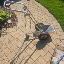 Welding Tank Cart With 3rd Wheel.