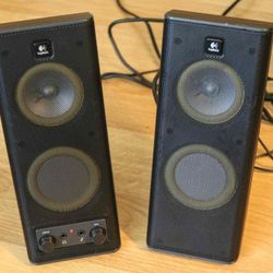 Logitech X-140 Computer/ Media  Speakers
- Stylish & Sound Great!