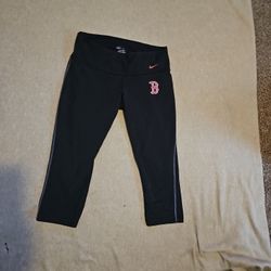 Nike Boston Redsox MLB capri leggings pants - Small