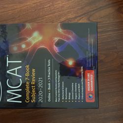 7 -Book Subject Review For MCAT By Kaplan 