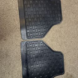 Oem Bmw 7 Series 2002-2008 Rear All Weather Floor Mats