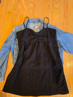 H & M black dress size M $10