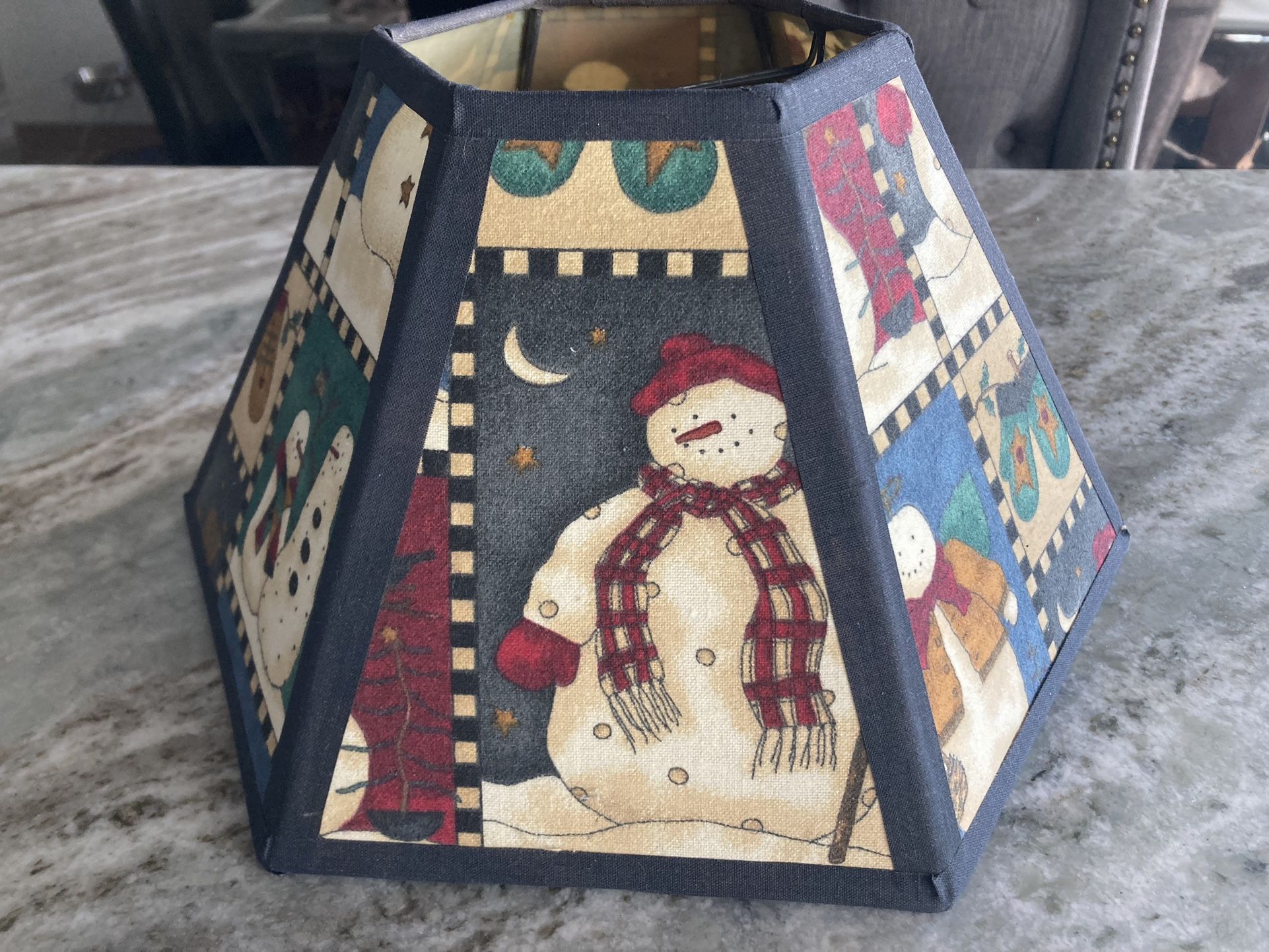 Snowman Lamp Shade