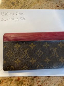 Louis Vuitton Checkbook Wallet