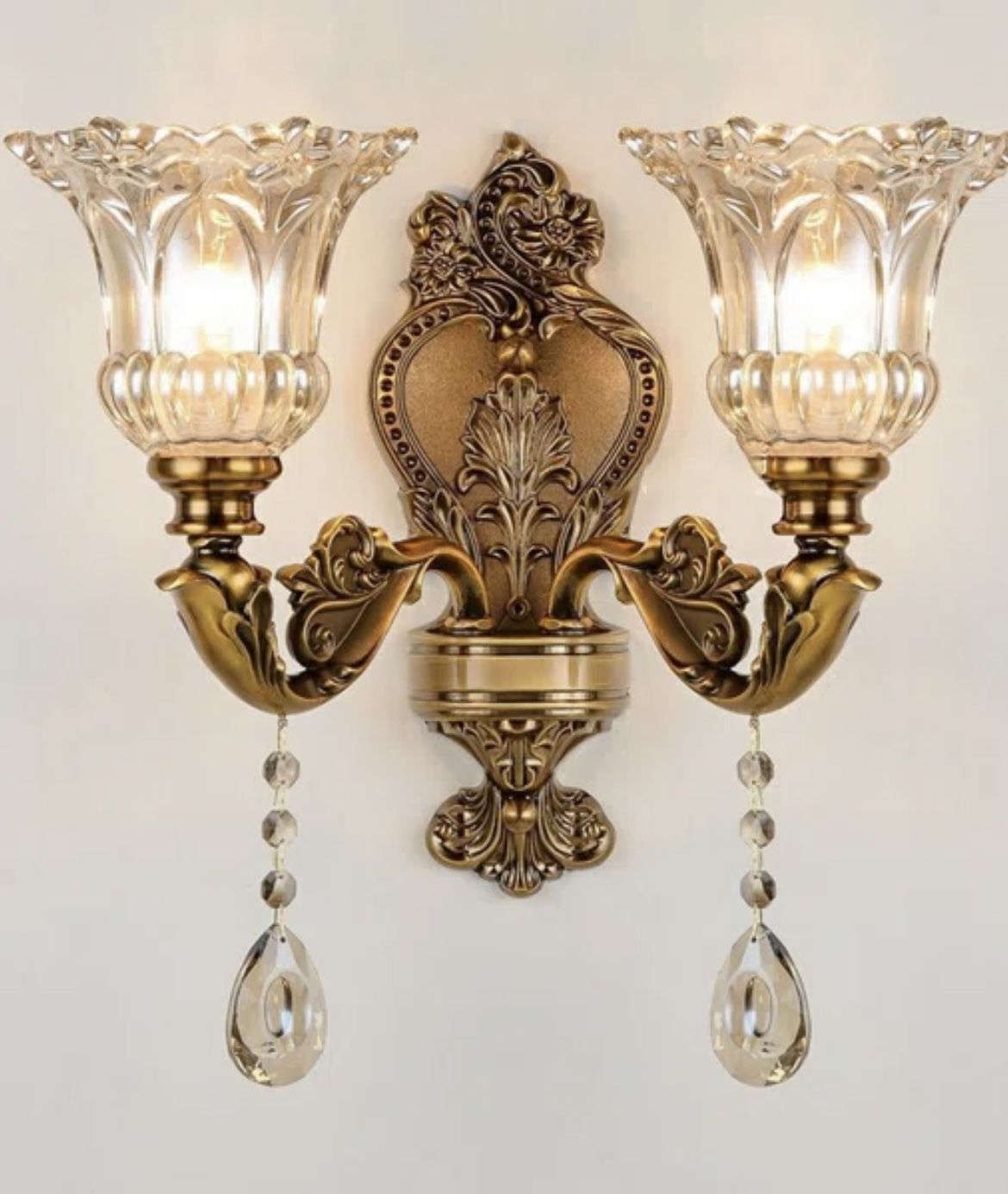 Brass wall lamp “Faran-2”.New.